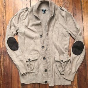 Tan cardigan